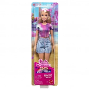 BFS  JFV63 Barbie Malibu Bebek - Malibu -Barbie Mysteries: Beach Detectives