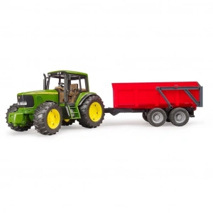 BFS John Deere 6920 Traktör Ve Kırmızı Römorku