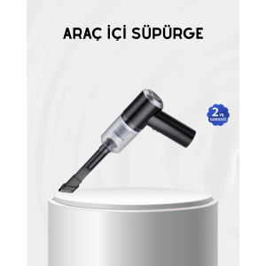 BFS Kablosuz El Süpürgesi – Araç İçi Temizlik İçin 5500PA Güçlü Emiş, USB Şarjlı