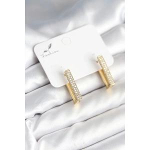 BFS Kare Zirkon Taşlı Kadın Küpe