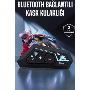 BFS Kask Kulaklık Bluetooth Motosiklet Kulaklık Intercom Su Geçirmez