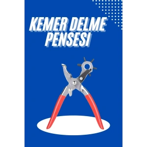 BFS Kemer Delici Kemer Delme Pensesi Delik Açıcı Şık Aparatı Aparat