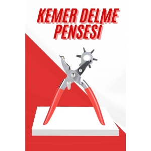 BFS Kemer Delme Pensesi 6 Farklı Boyutta Kemer Delici Ev Deri Kemer