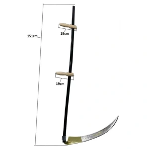 BFS Komple Tırpan - Metal Saplı 6 Parça Set - Ahşap Elcik 65 Cm