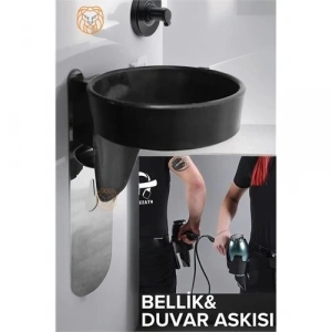 BFS Kuaför Belliği Fön Saç Kurutma Bel Askısı