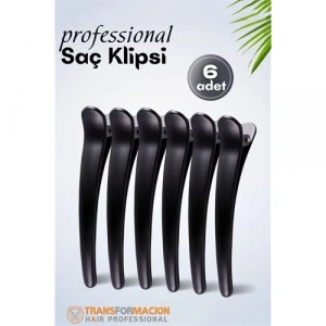 BFS  Kuaför Saç Klipsi - Profesyonel Toka 6 lı SET