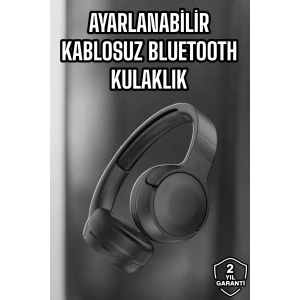 BFS Kulak Üstü Kablosuz Bluetooth Kulaklık Gürültü Önleyici Uzun Şarj Süreli