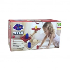 BFS  Kutuda Oyuncak Ahşap Terazi