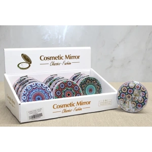 BFS Mandala Desenli Hareketli Sulu El Aynası Alk4584