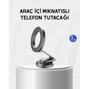 BFS Manyetik Katlanabilir Araç Telefon Tutucu – MagSafe Uyumlu, 360° Ayarlanabilir, Güçlü Mıknatıs