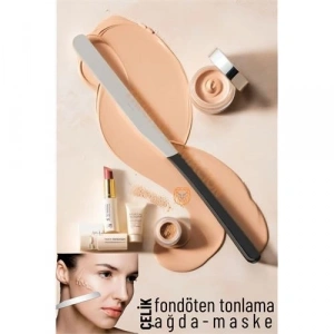 BFS  Maske Sıvı Fondöten Tonlama Spatulası Çelik