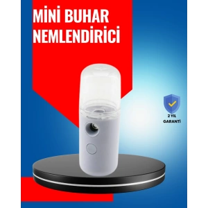 BFS Mini Şarjlı Buhar Nemlendirici – Taşınabilir, Enerji Tasarruflu, Kablosuz Kullanım