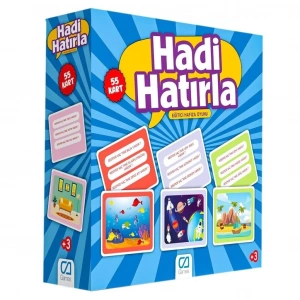 BFS Nessiworld 5108 CA Games,  Hadi Hatırla  - Eğitici Hafıza Oyunu / +5 yaş