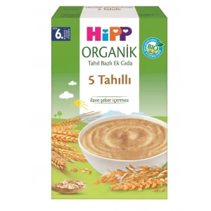 BFS    p Organik 5 Tahıllı Tahıl Bazlı Kaşık Maması 200 Gr
