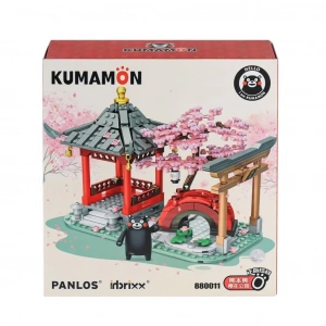 BFS   P880011 Panlos Kumamoto Ayısı ve Kiraz Çiçeği Parkı 537 Parça Blok Seti -Vagon life