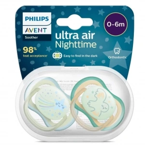 BFS   Philips Avent Ultra Air Gece Emzik 0-6 Ay Erkek
