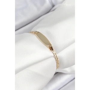 BFS Pirinç Oval Model Gold Renk Xuping Bebek Künyesi