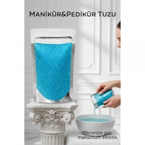 BFS Premium Manikür & Pedikür Tuzu - 400g Yoğun Mineralli El ve Ayak Bakım Granülü Tuzu