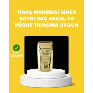 BFS Profesyonel Kuru Kullanım Sakal Tıraş Makinesi Çift Başlıklı