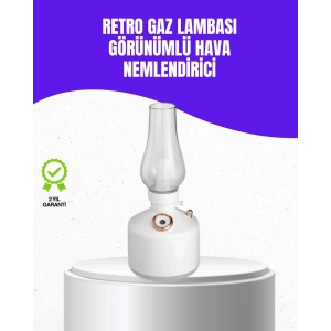 BFS Retro Gaz Lambası Görünümlü Ledli Buhar Püskürtücü Aroma Difüzör