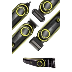 BFS Saç Sakal Şekillendirici Tıraş Makinesi 5 Başlıklı Paslanmaz Çelik Bıçaklı Unısex