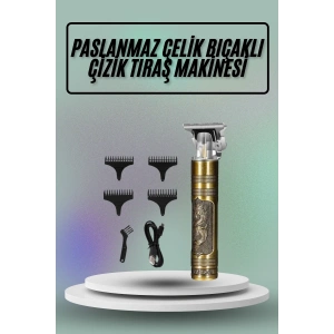 BFS Saç Sakal Vücut Tıraş Makinesi Çizik Atma Makinesi Paslanmaz Çelik