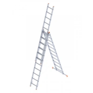 Mey İthalat® Saraylı 3x11 A Tipi Sürgülü Merdiven 9,03 Metre