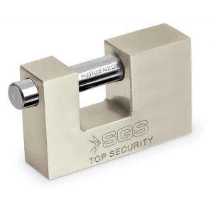 BFS SGS 1366 Cam Kapı Kilidi Kayar Milli Saten Kaplama 80 mm