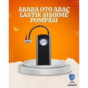 BFS Taşınabilir Elektrikli Oto Motosiklet Bisiklet Lastik Şişirme Pompası