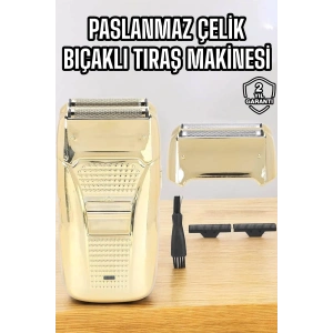 BFS Tıraş Makinesi Paslanmaz Çelik Şarjlı Taşınabilir