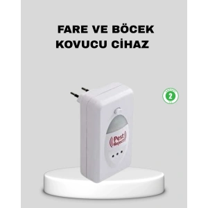 BFS Ultrasonik Haşere Kovucu Cihaz – Sessiz, Kimyasalsız ve Etkili Koruma