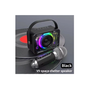 BFS Vtn-82 Taşınabilir Kablosuz Işıklı Bluetooth Hoparlör Ses Değiştirme Özellikli