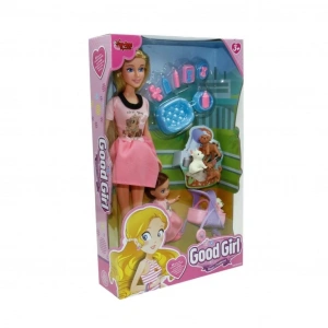 BFS  WG-115564 Kutulu 29 cm Anne Kız Pet Shopta Bebek - Vardem Oyuncak