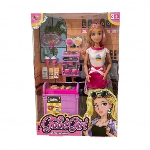 BFS  WG66748 Vardem Kutulu   Kafe İşleten Bebek Set 11,5 inç