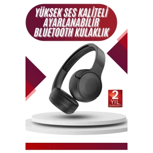 BFS Yeni Nesil Kulak Üstü Bluetooth Kulaklık Type-C Girişli Yüksek Ses Kaliteli