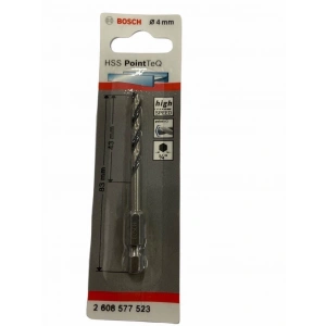 Bosch Point TeQ Altıgen Şaftlı Hss Matkap Ucu 4 mm