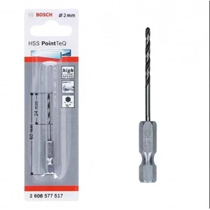 Bosch Pointteq Altıgen Şaftlı Hss Matkap Ucu 2 mm