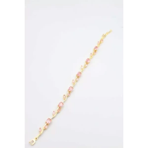 Çiçek Bileklik - Altın