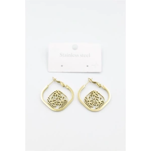 Çiçek Küpe - Altın