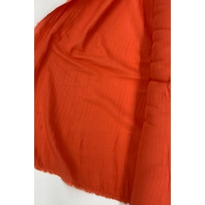 Çok Amaçlı Müslin Pamuklu Bebek Örtü ve Battaniye Kumaşı Müslin Bez Mercan 38