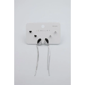 Çoklu Set Küpe - Gümüş