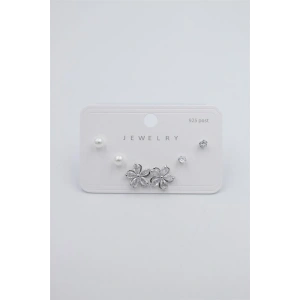 Çoklu Set Küpe - Gümüş