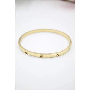 CRT Model Taşsız İnce  Bilezik - Altın