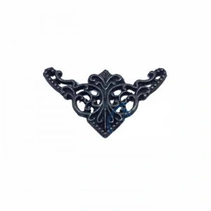 Dekoratif Köşe Süsü, Köşelik - Küçük, 19x34mm, Eskitme, 100 Adet