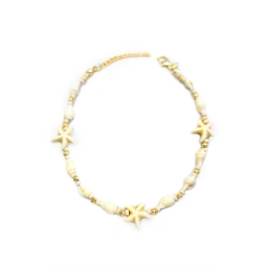 Deniz Kabuğu Halhal - Beyaz