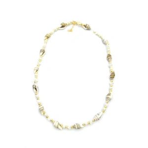 Deniz Kabuğu Kolye - Beyaz