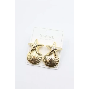 Deniz Kabuğu Küpe - Altın