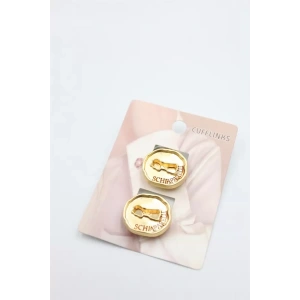 Düğme Broş - Altın