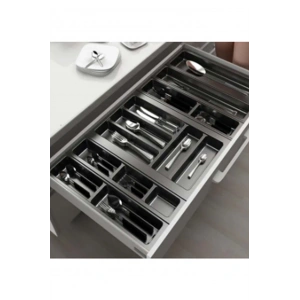 Eco Lüx Modül Kaşıklık Antrasit 55x49 Cm Royaleks-ACERO-20354