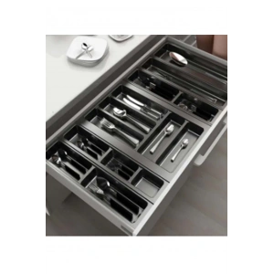 Eco Lüx Modül Kaşıklık Antrasit 62x49 Cm Royaleks-ACERO-20355